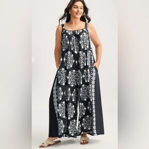 BloomChic Sunkissed Stretchy Adjustable Strap Jumpsuit